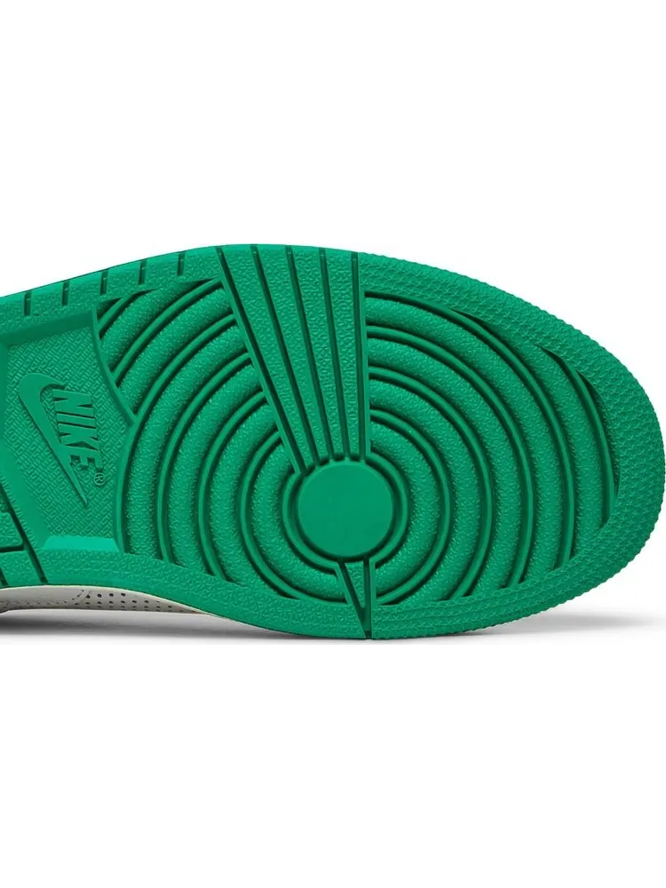 Кроссовки Air Jordan 1 Centre Court White Stadium Green — изображение 5 из 8, белый