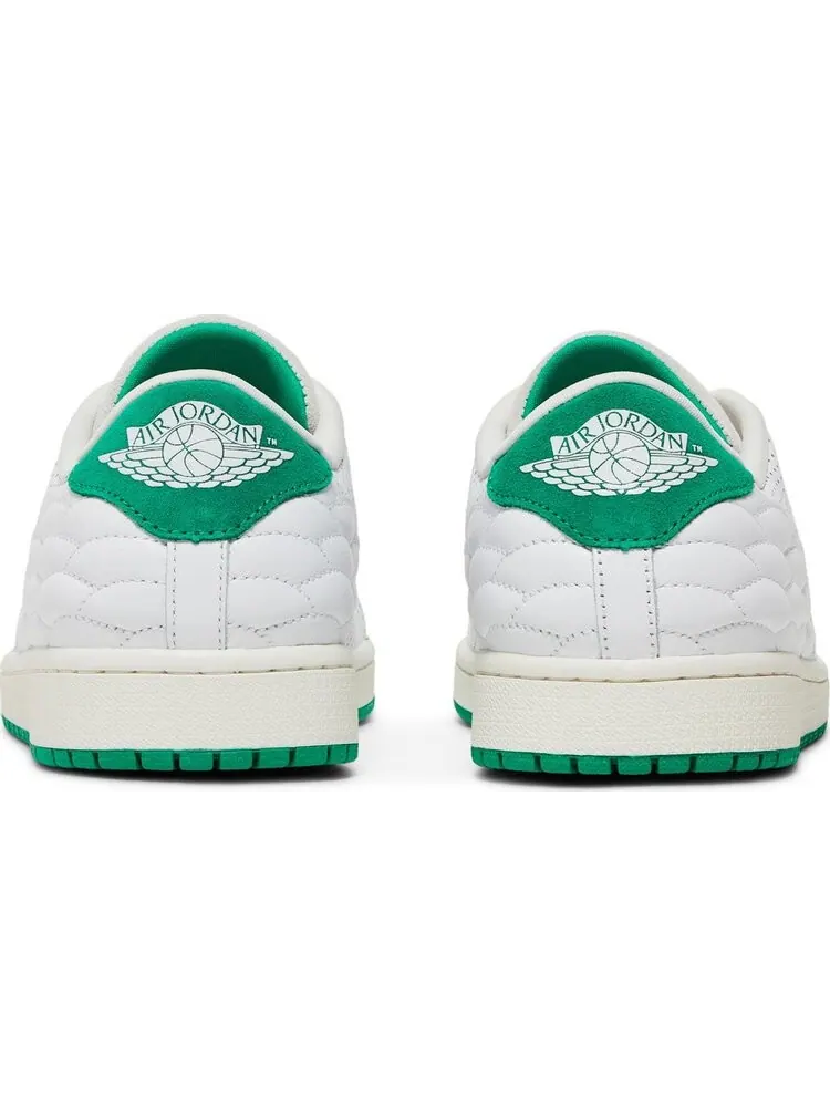 Кроссовки Air Jordan 1 Centre Court White Stadium Green — изображение 6 из 8, белый