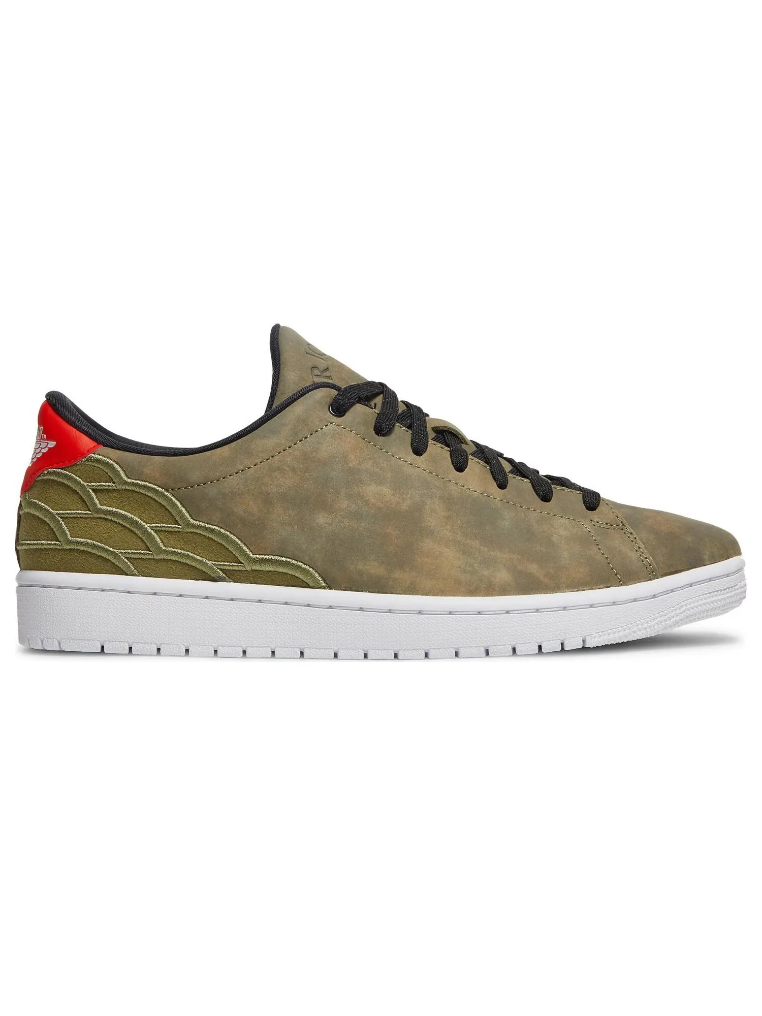 Кроссовки Air Jordan 1 Centre Court 'Oil Green' — изображение 1 из 8, зеленый