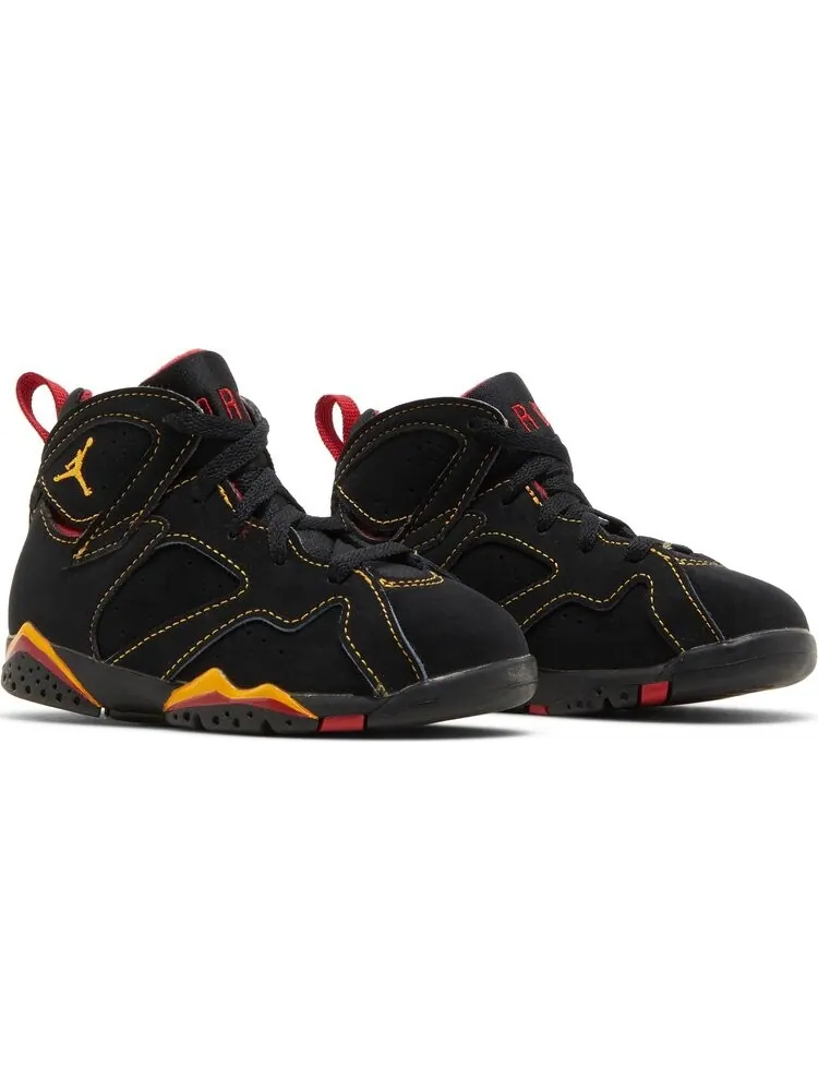 Кроссовки Air Jordan 7 Retro TD Citrus 2022 — изображение 8 из 8, черный