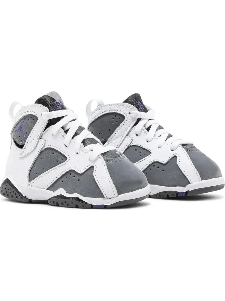 Кроссовки Air Jordan 7 Retro TD Flint 2021 — изображение 8 из 8, белый