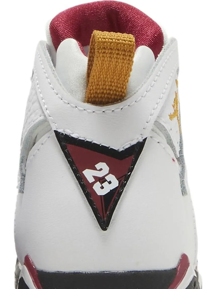 Кроссовки Air Jordan 7 Retro TD Cardinal 2022 — изображение 7 из 8, белый
