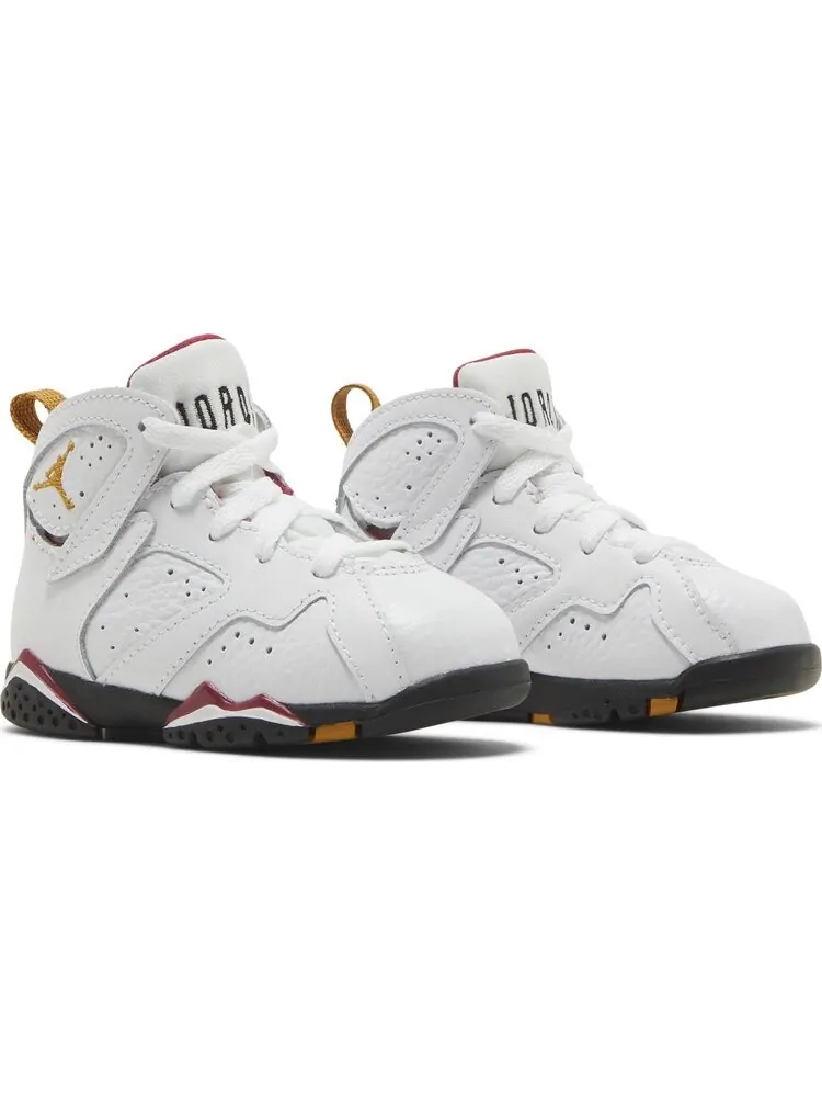 Кроссовки Air Jordan 7 Retro TD Cardinal 2022 — изображение 8 из 8, белый
