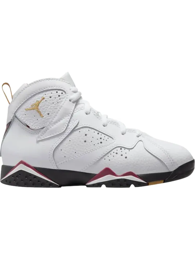 Кроссовки Air Jordan 7 Retro PS Cardinal 2022 — изображение 1 из 1, белый