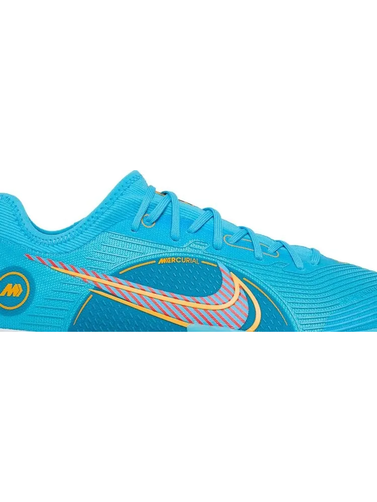 Кроссовки Nike Mercurial Air Zoom Vapor 14 Pro TF 'Chlorine Blue Laser Orange' — изображение 2 из 8, синий