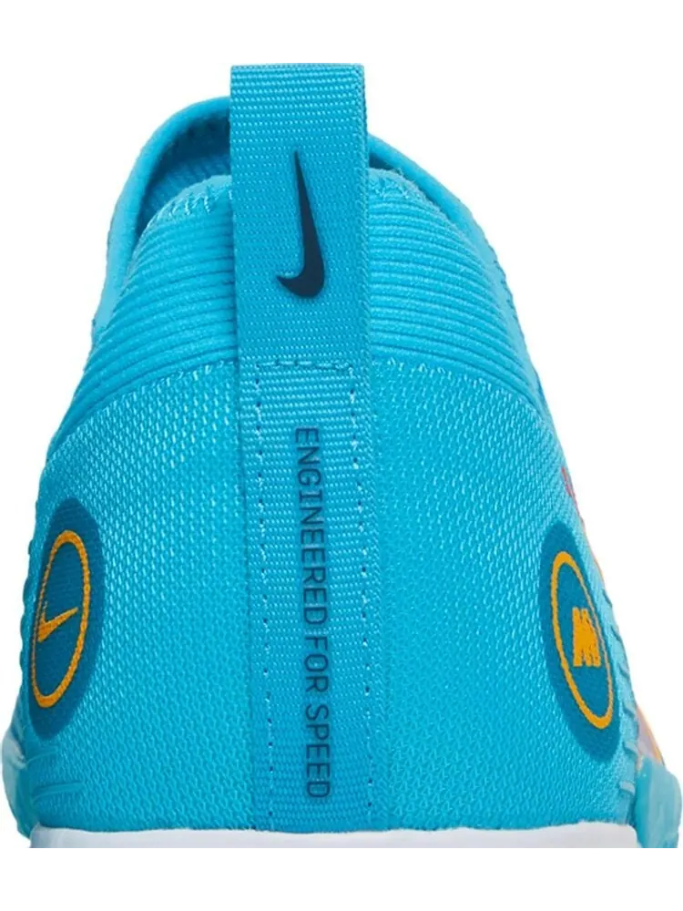 Кроссовки Nike Mercurial Air Zoom Vapor 14 Pro TF 'Chlorine Blue Laser Orange' — изображение 7 из 8, синий