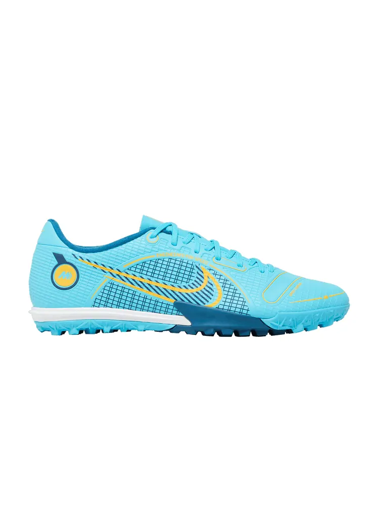 Кроссовки Nike Mercurial Vapor 14 Academy TF 'Blueprint Pack' — изображение 1 из 9, синий//оранжевый