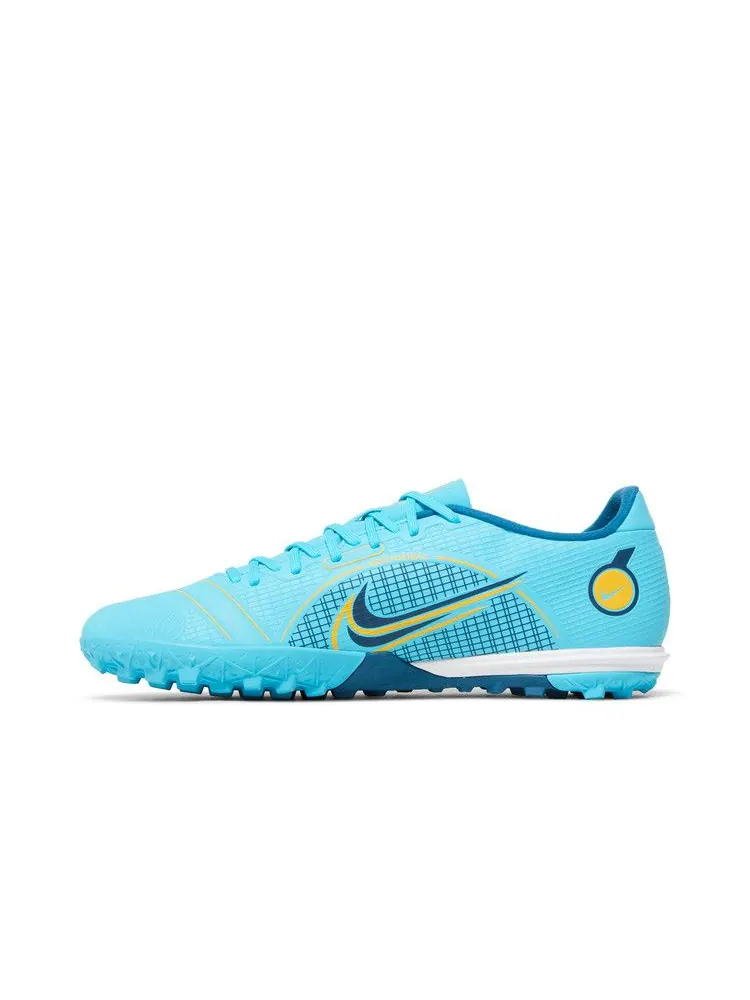 Кроссовки Nike Mercurial Vapor 14 Academy TF 'Blueprint Pack' — изображение 4 из 9, синий//оранжевый