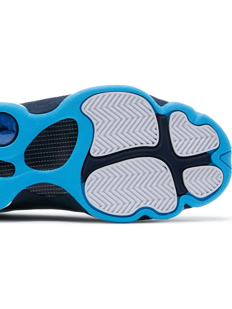 Кроссовки Air Jordan 13 Retro GS Obsidian — изображение 5 из 8, синий