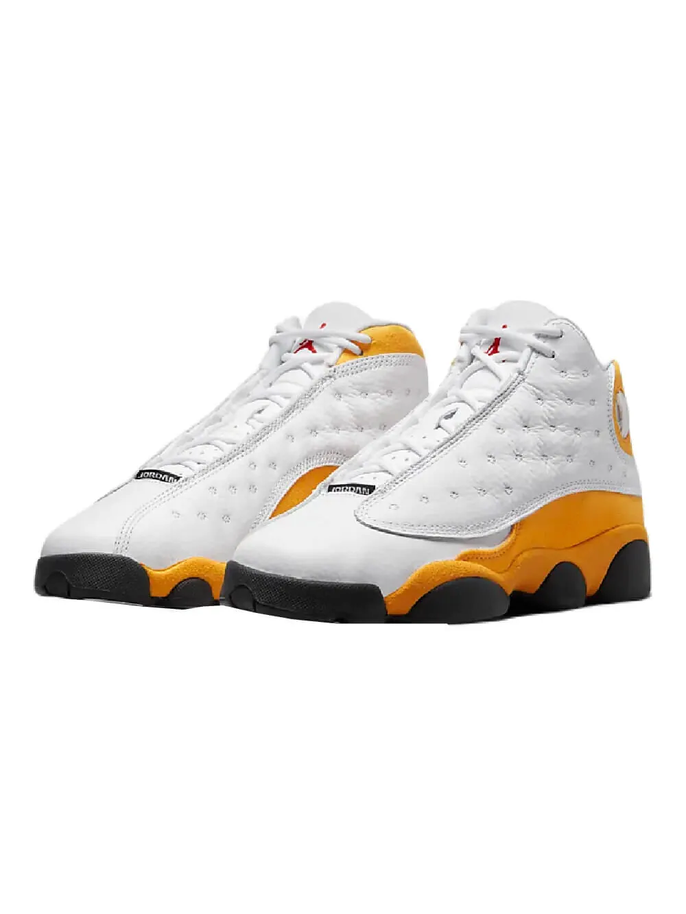 Кроссовки Nike Air Jordan 13 Retro — изображение 2 из 8, белый/желтый