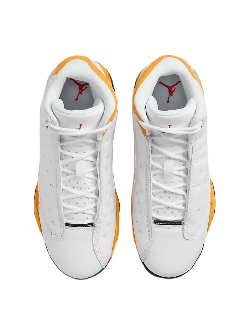 Кроссовки Nike Air Jordan 13 Retro — изображение 3 из 8, белый/желтый