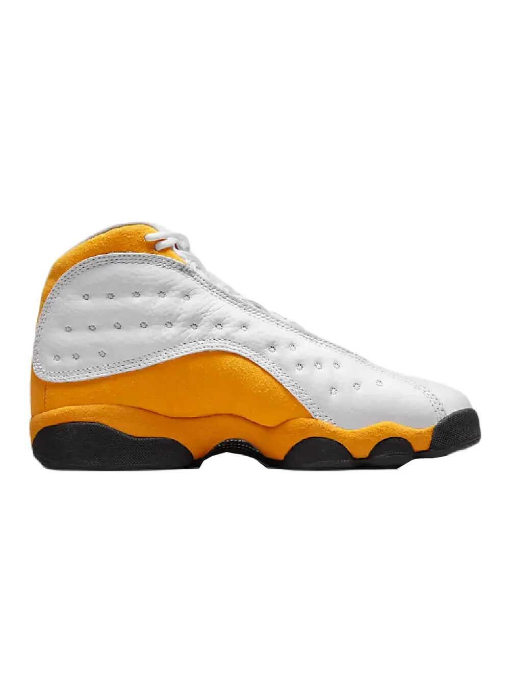 Кроссовки Nike Air Jordan 13 Retro — изображение 5 из 8, белый/желтый