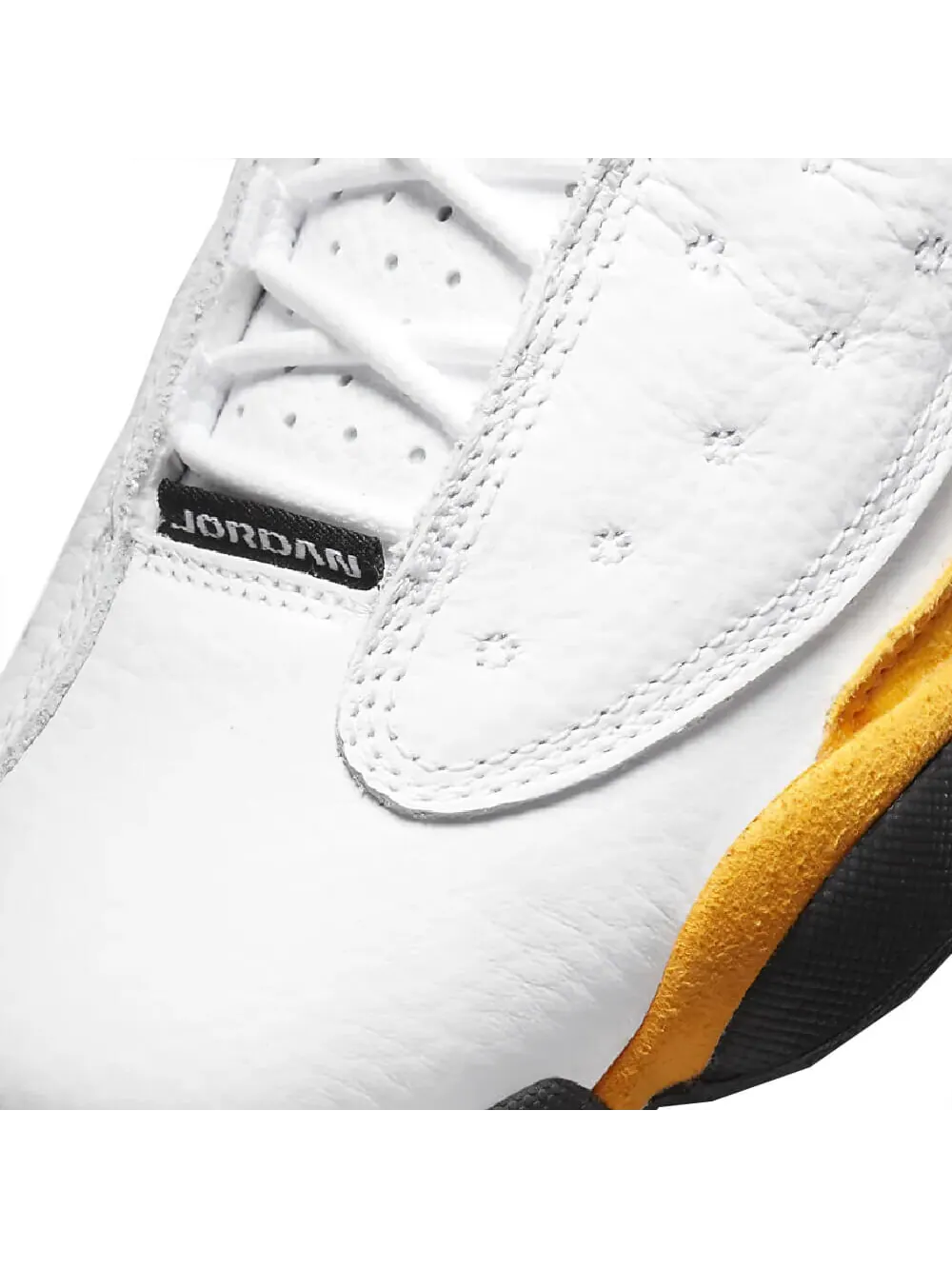 Кроссовки Nike Air Jordan 13 Retro — изображение 8 из 8, белый/желтый