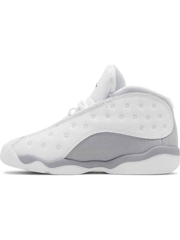 Кроссовки Air Jordan 13 Retro TD 'White Wolf Grey' — изображение 3 из 4, белый