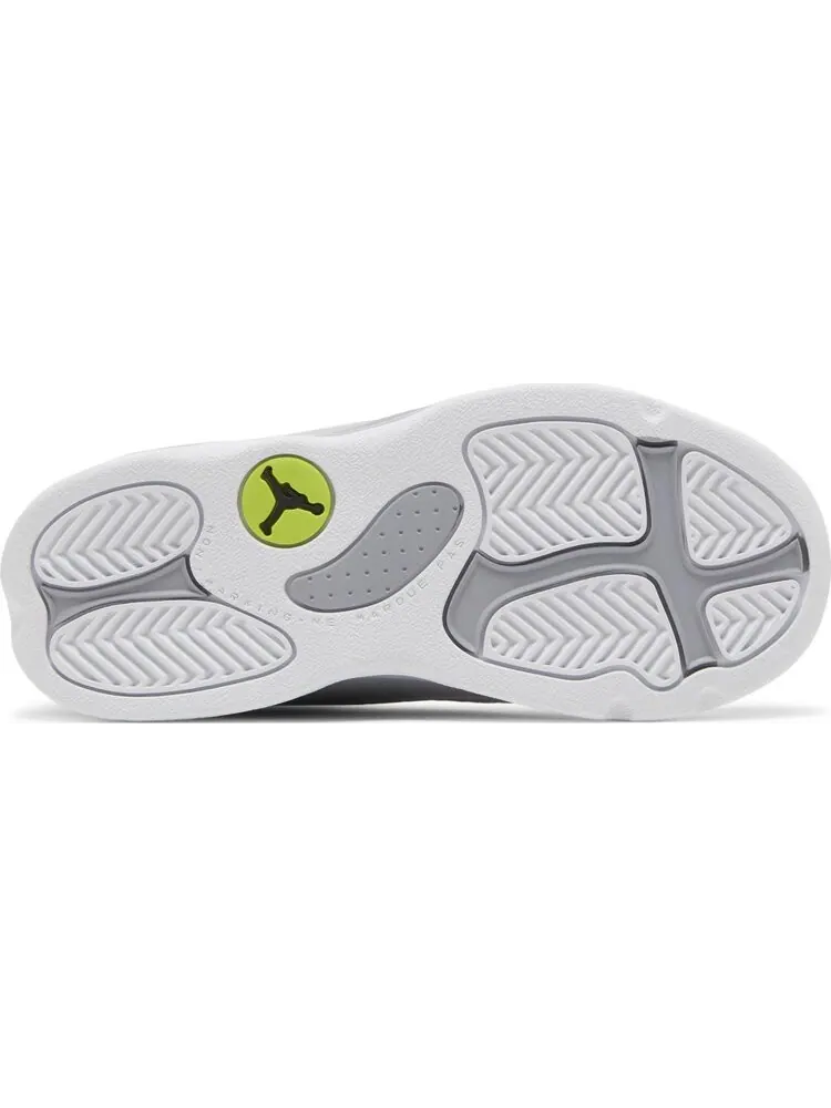 Кроссовки Air Jordan 13 Retro TD 'White Wolf Grey' — изображение 4 из 4, белый