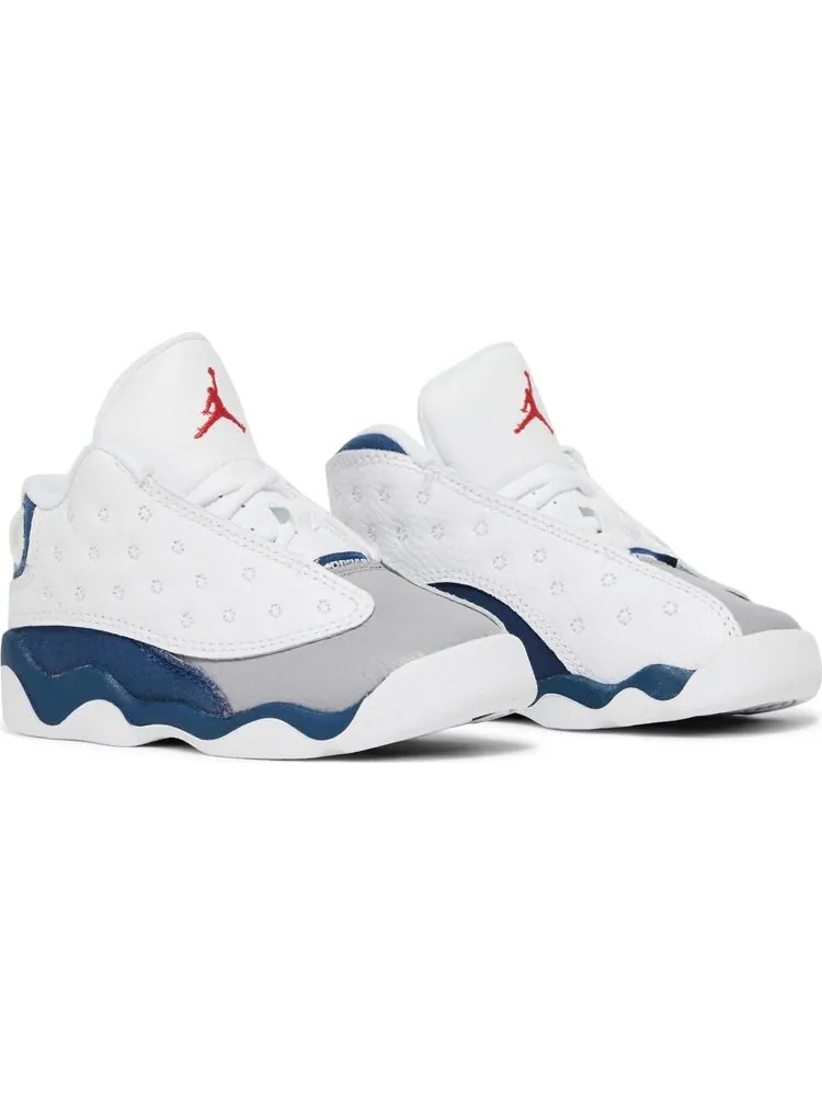 Кроссовки Air Jordan 13 Retro TD French Blue — изображение 8 из 8, белый