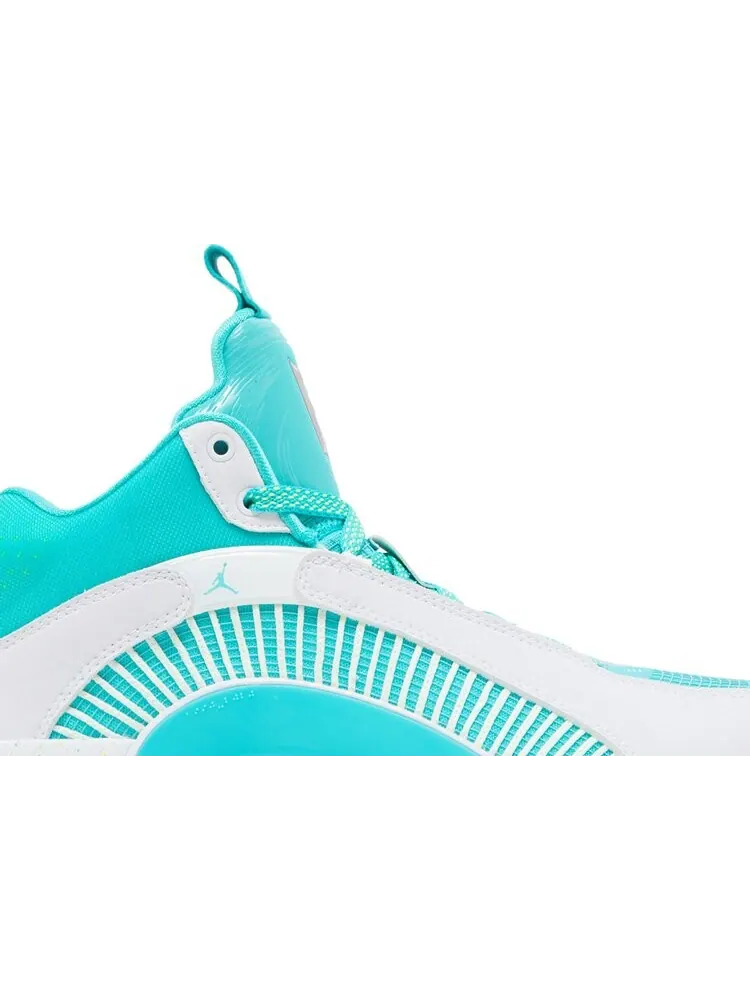 Кроссовки Guo Ailun x Air Jordan 35 GS Jade — изображение 2 из 8, зеленый
