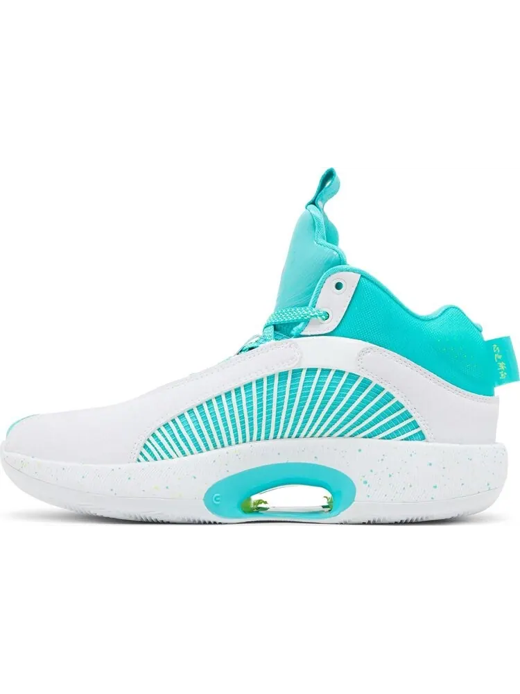 Кроссовки Guo Ailun x Air Jordan 35 GS Jade — изображение 3 из 8, зеленый