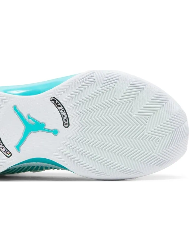 Кроссовки Guo Ailun x Air Jordan 35 GS Jade — изображение 5 из 8, зеленый