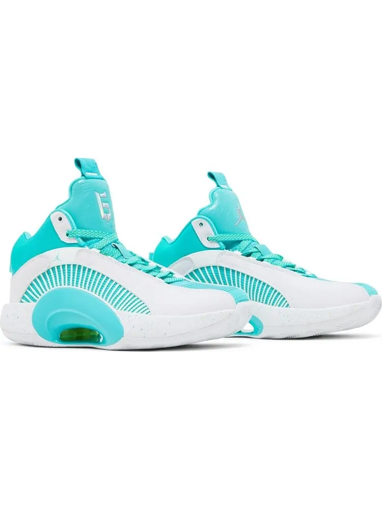 Кроссовки Guo Ailun x Air Jordan 35 GS Jade — изображение 8 из 8, зеленый