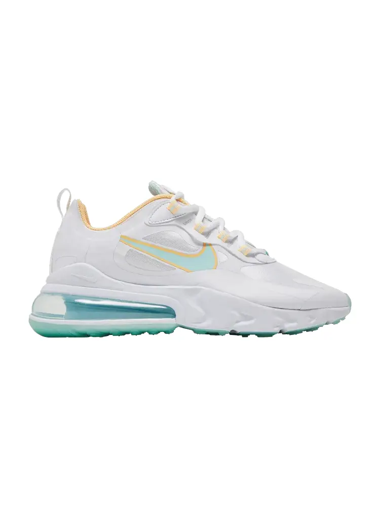 Кроссовки Nike Wmns Air Max 270 React 'Light Dew Lagoon Pulse' — изображение 1 из 9, белый/светлый