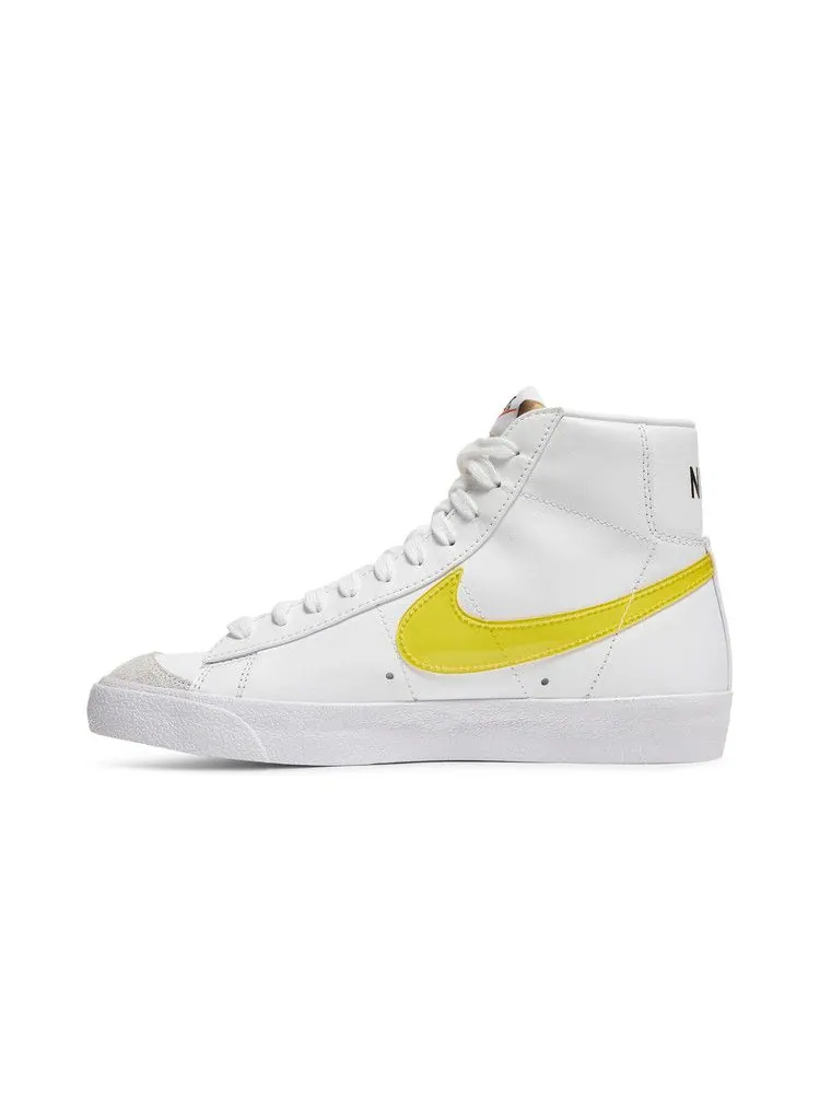 Кроссовки Nike Wmns Blazer Mid '77 Essential 'White Opti Yellow' — изображение 4 из 9