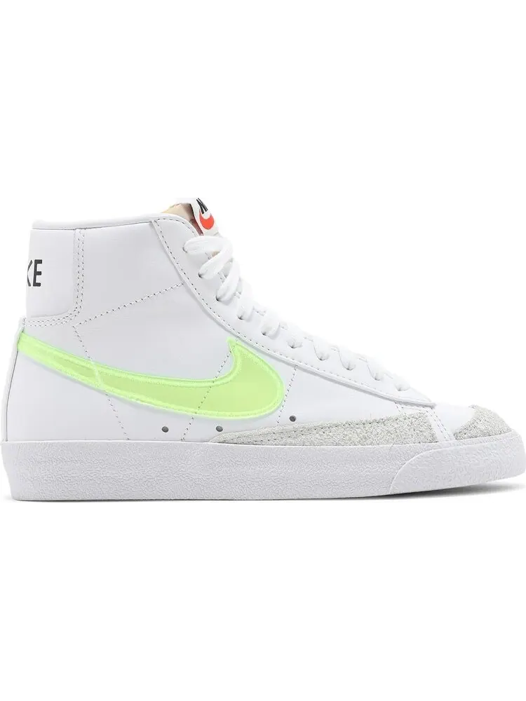 Кроссовки Nike Wmns Blazer Mid '77 Essential 'White Volt' — изображение 1 из 8, белый