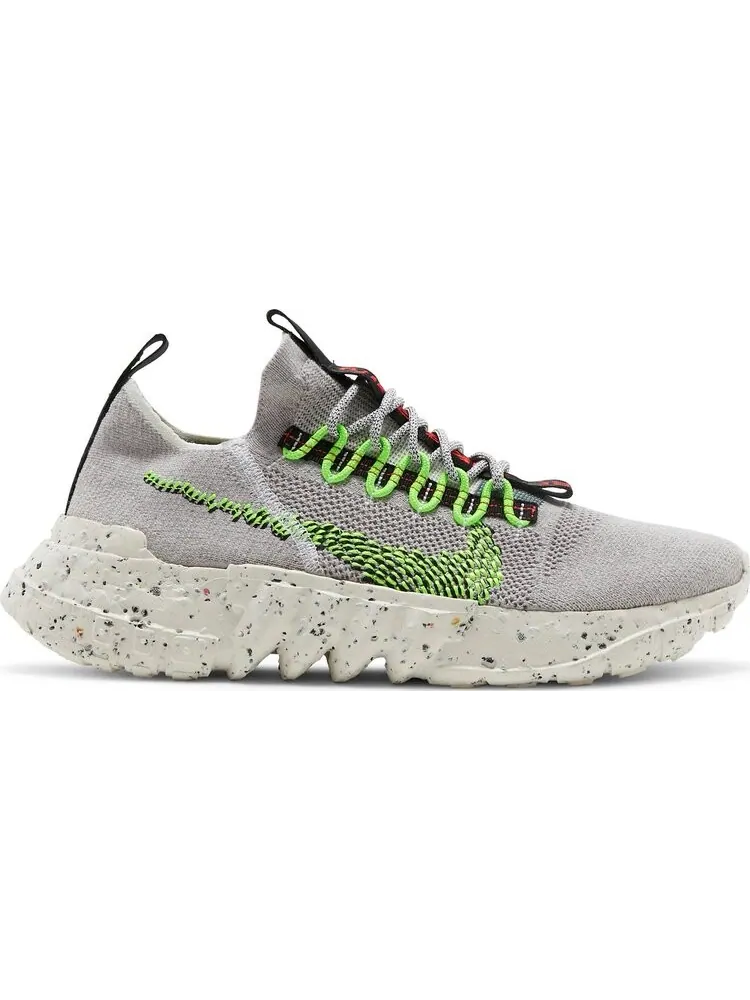 Кроссовки Nike Space Hippie 01 'Electric Green' — изображение 1 из 8, зеленый
