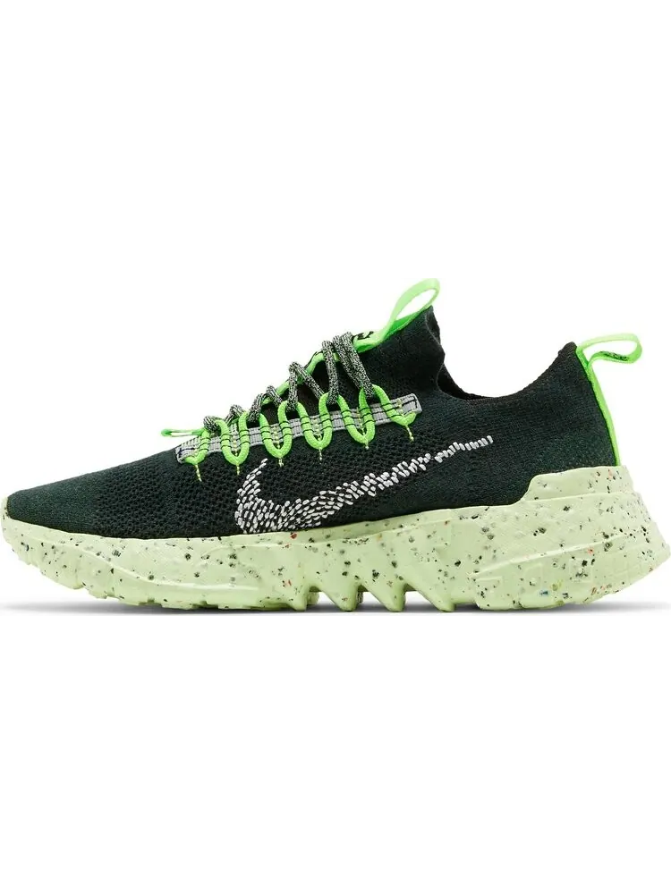 Кроссовки Nike Space Hippie 01 'Carbon Green' — изображение 3 из 8, зеленый