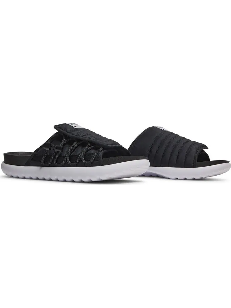 Сандалии Nike Asuna 2 Slide 'Black White' — изображение 8 из 8, черный