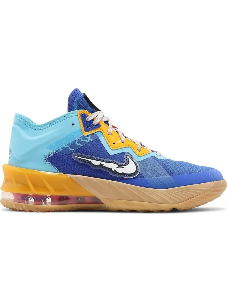 Кроссовки Nike Space Jam x LeBron 18 Low GS 'Wile E. x Roadrunner' — изображение 1 из 8, мульти
