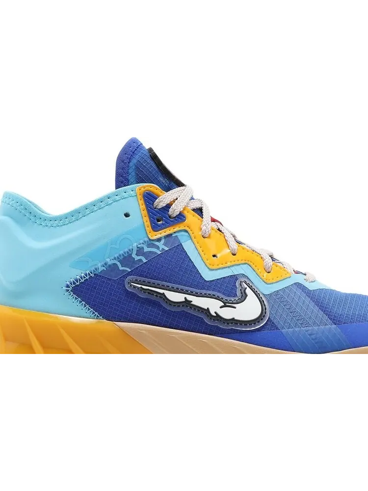 Кроссовки Nike Space Jam x LeBron 18 Low GS 'Wile E. x Roadrunner' — изображение 2 из 8, мульти