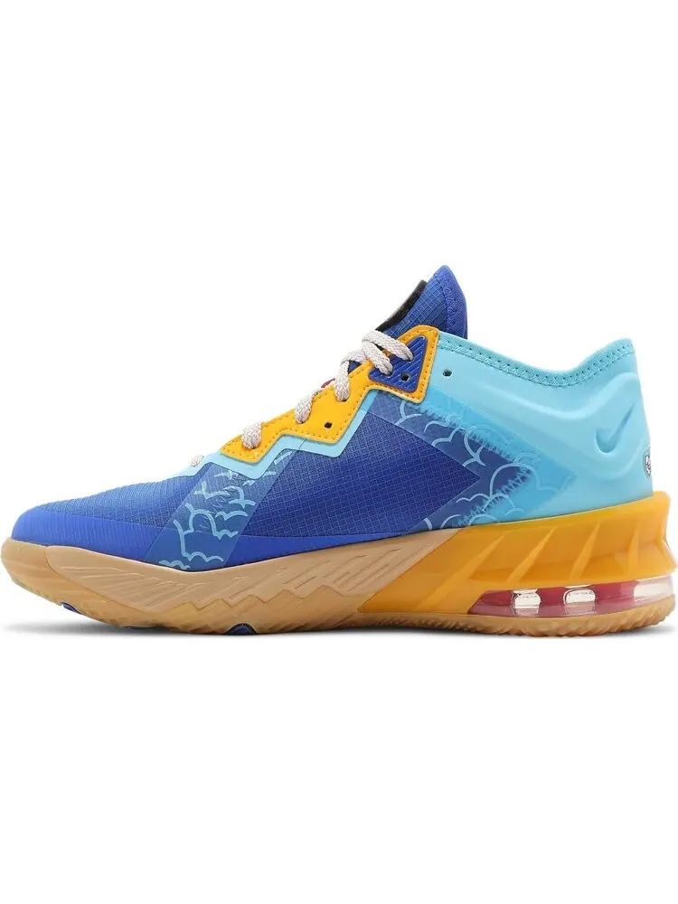 Кроссовки Nike Space Jam x LeBron 18 Low GS 'Wile E. x Roadrunner' — изображение 3 из 8, мульти