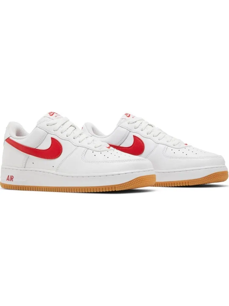 Кроссовки Nike Air Force 1 Low White/University Red — изображение 8 из 8, белый