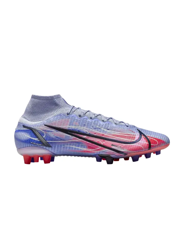 Кроссовки Nike Kylian Mbappé x Mercurial Superfly 8 Elite AG — изображение 1 из 1, фиолетовый