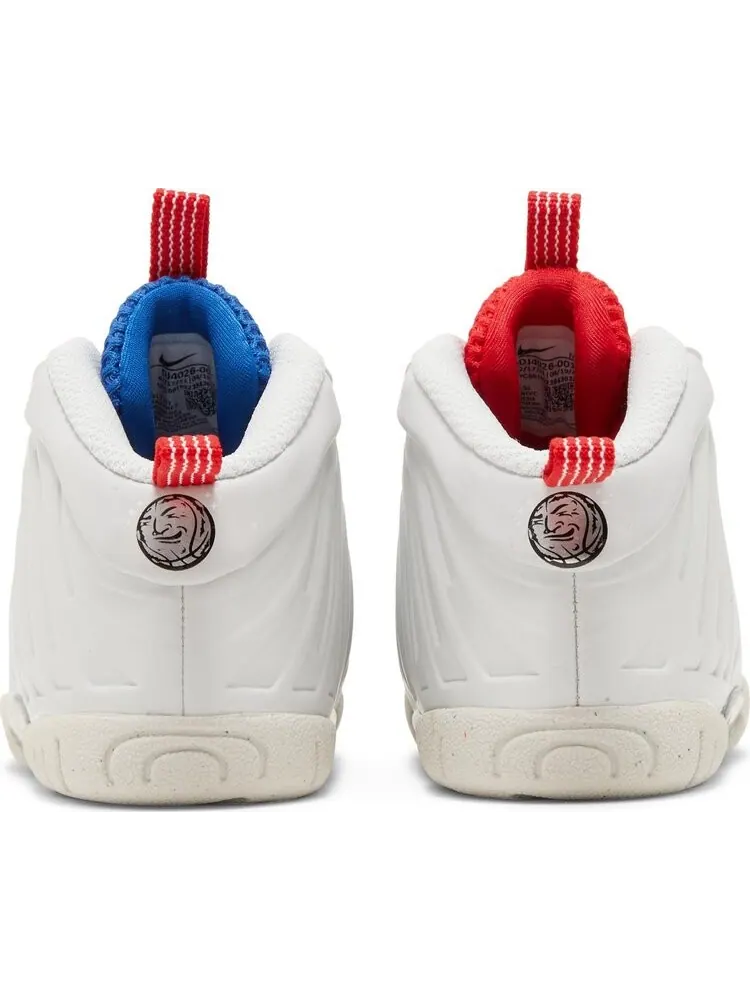 Кроссовки Nike Little Posite One TD 'USA Moon' — изображение 6 из 8, белый