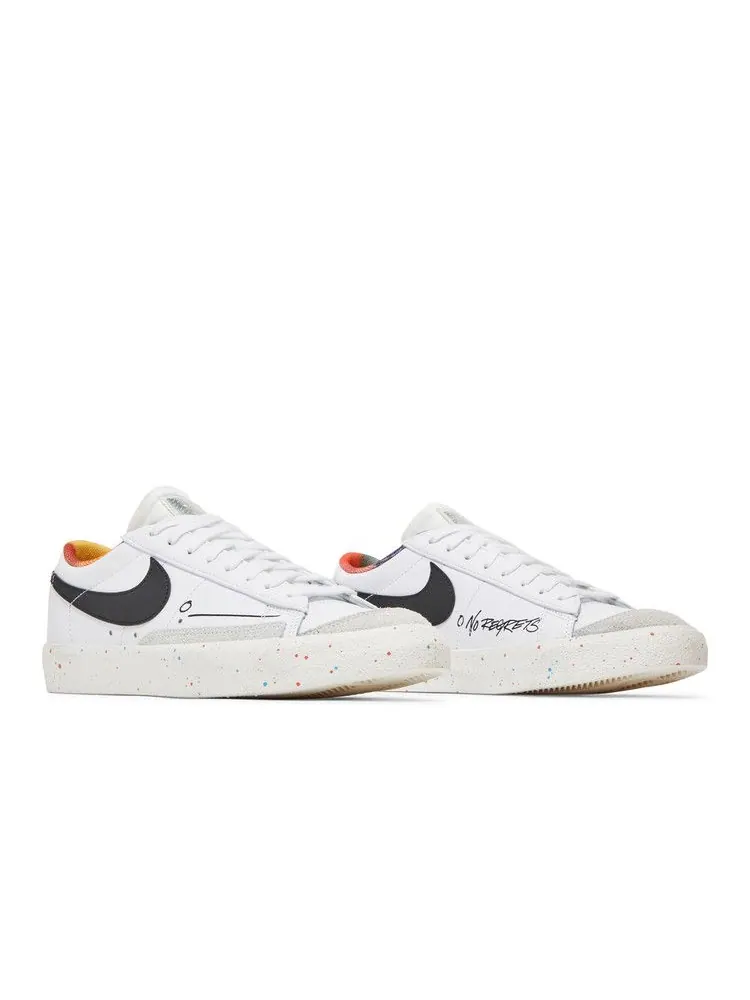 Кроссовки Nike Blazer Low '77 Vintage 'Make it Count' — изображение 9 из 9, белый/черный//оранжевый