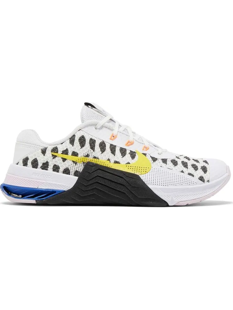 Кроссовки Nike Wmns Metcon 7 'Polka White Yellow Strike — изображение 1 из 8, белый