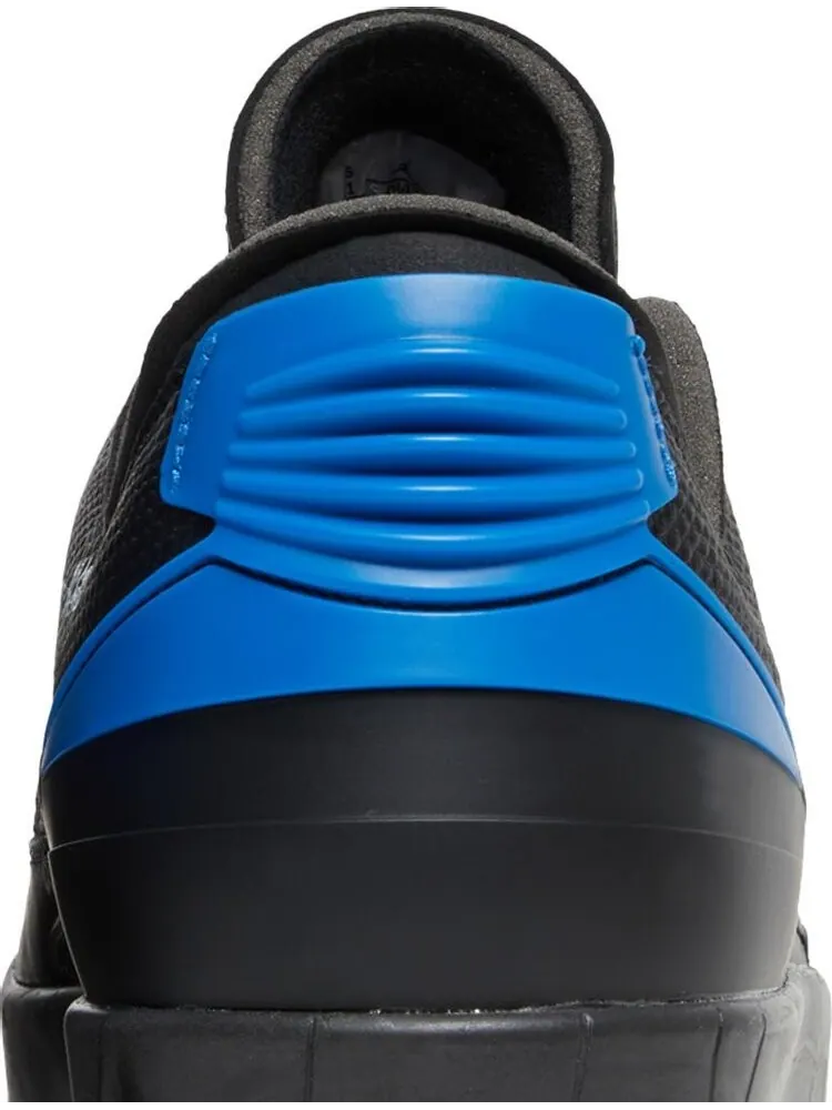 Кроссовки Off-White x Air Jordan 2 Retro Low SP Black Varsity Royal — изображение 7 из 11, черный