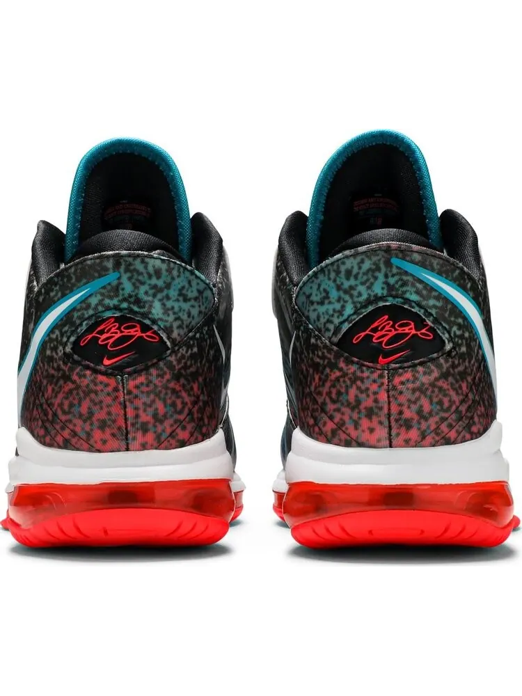 Кроссовки Nike LeBron 8 V/2 Low Retro 'Miami Night' 2021 — изображение 6 из 8, красный