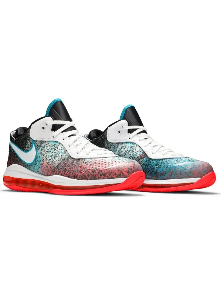 Кроссовки Nike LeBron 8 V/2 Low Retro 'Miami Night' 2021 — изображение 8 из 8, красный