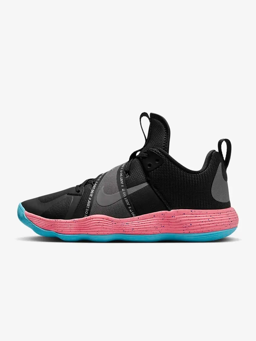 Кроссовки Nike React HyperSet LE — изображение 1 из 9, черный/розовый