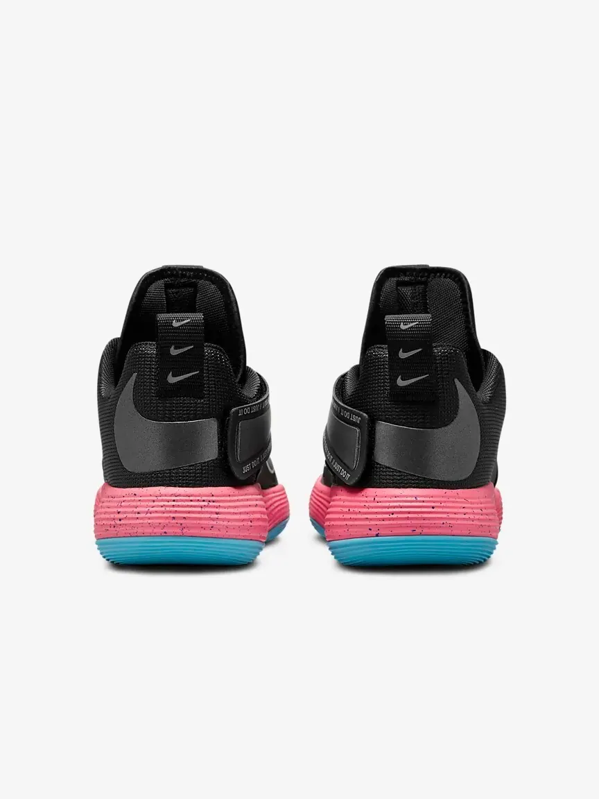 Кроссовки Nike React HyperSet LE — изображение 3 из 9, черный/розовый