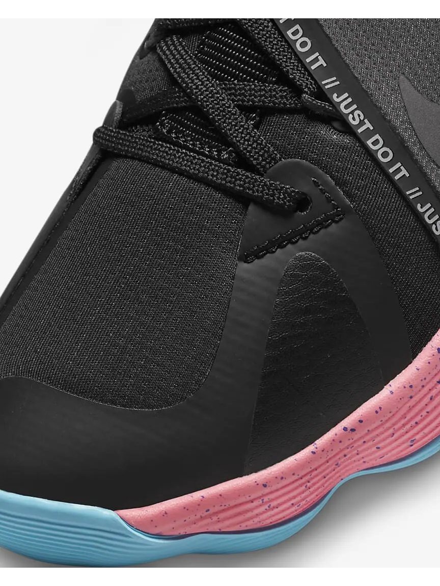 Кроссовки Nike React HyperSet LE — изображение 7 из 9, черный/розовый
