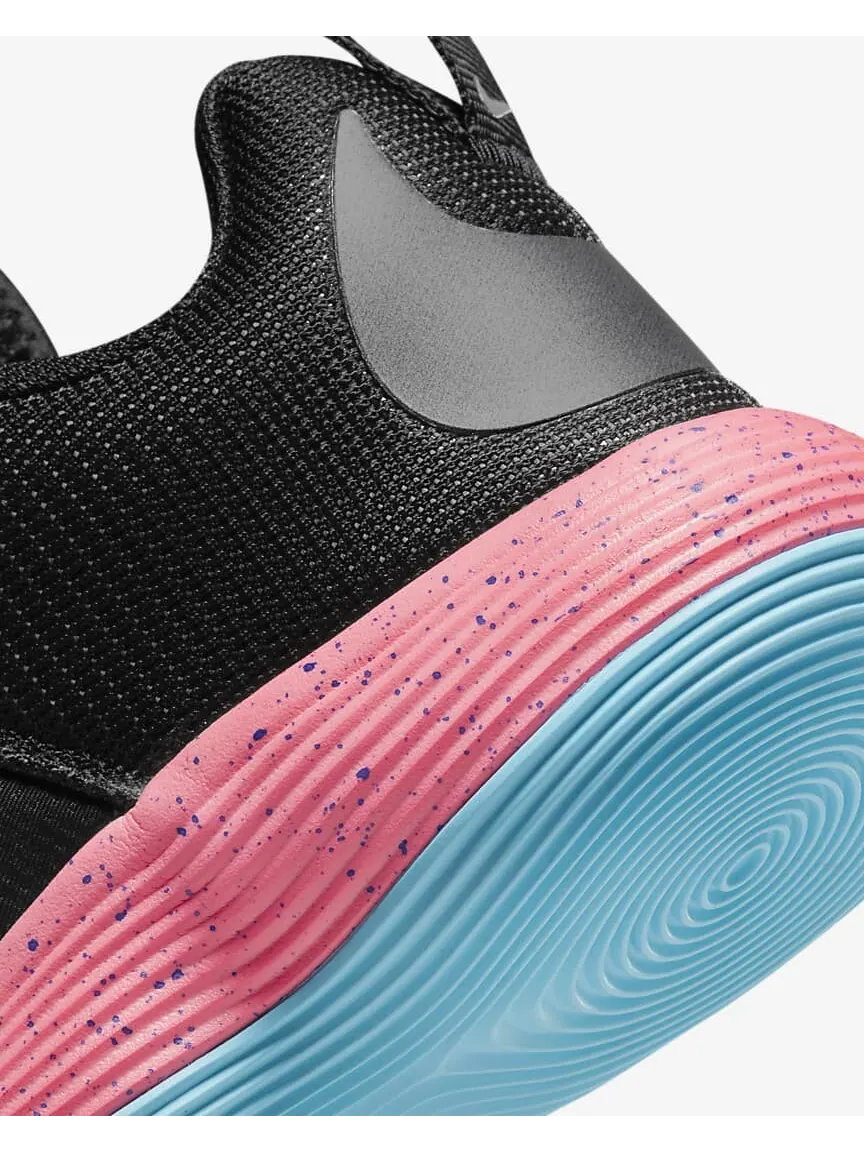 Кроссовки Nike React HyperSet LE — изображение 8 из 9, черный/розовый