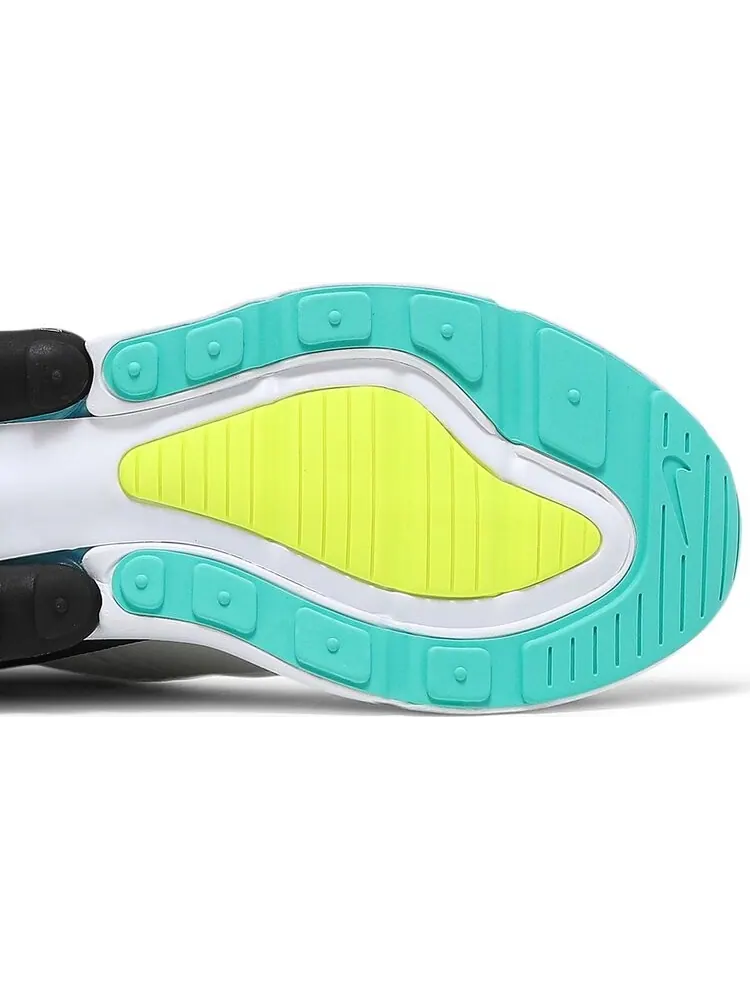 Кроссовки Nike Air Max 270 GS 'White Hyper Jade' — изображение 5 из 8, белый