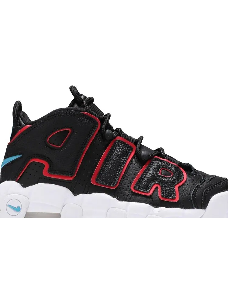 Кроссовки Nike Air More Uptempo GS 'Bred' — изображение 2 из 8, черный