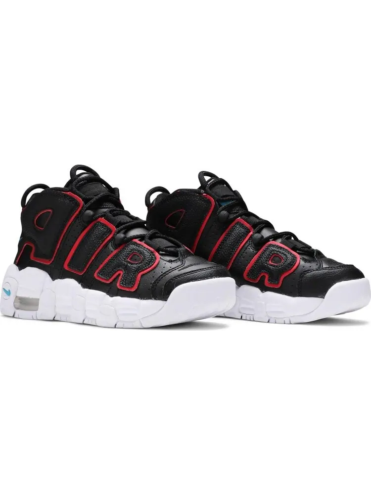 Кроссовки Nike Air More Uptempo GS 'Bred' — изображение 8 из 8, черный