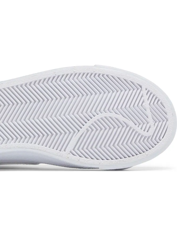 Кроссовки Nike Blazer Mid '77 GS 'White Logo Print' — изображение 5 из 8, белый