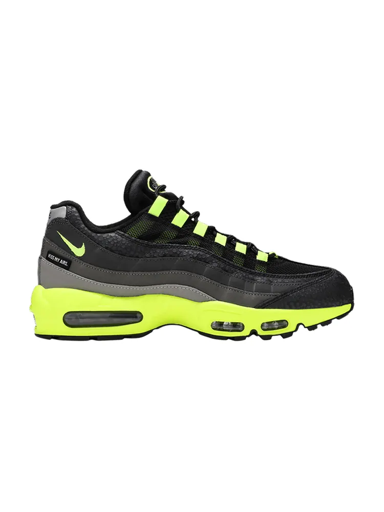 Кроссовки Nike Air Max 95 'Kiss My Airs - Black Volt' — изображение 1 из 9, черный//темный